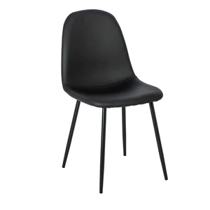 Súprava 2 čiernych jedálenských stoličiek loomi.design Lissy
