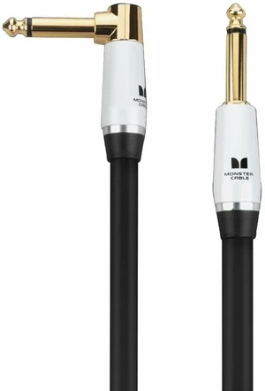 Monster Cable Prolink Studio Pro 2000 Bianco-Nero Dritto - Angolo