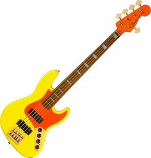 Fender MonoNeon Jazz Bass V Neon Yellow Bajo de 5 cuerdas