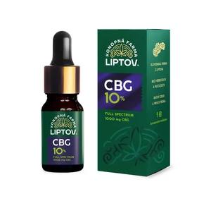 KonopnA farma Liptov CBG OLEJ 10% 10ml