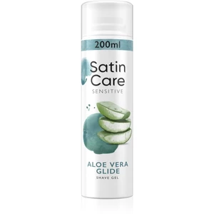 Gillette Satin Care Aloe Vera gel na holení pro ženy 200 ml