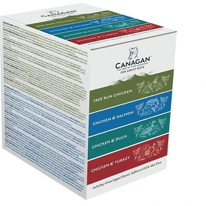 CANAGAN Multipack kapsičky pro kočky 8 x 85 g