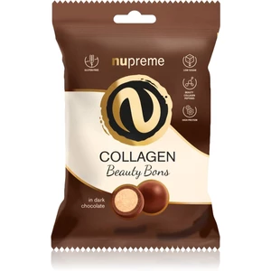 Nupreme Collagen Beauty Bons čokoládové pralinky s kolagenem Dark Chocolate 80 g