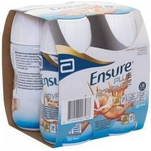 ENSURE PLUS Příchuť čokoládová 4 x 220 ml