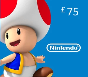Nintendo eShop Prepaid Card £75 UK Key