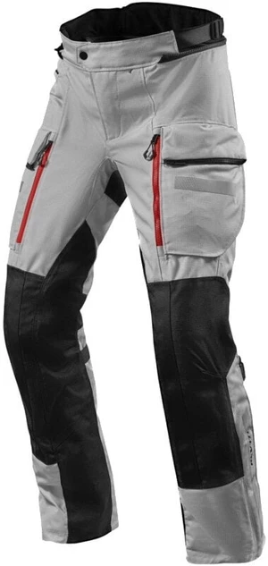 Rev'it! Sand 4 H2O Silver/Black XL Short Pantalons en textile