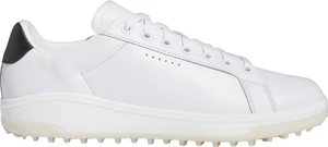 Adidas Go-To Spikeless 2.0 Mens Golf Shoes White/Core Black/Aluminium 42 2/3 Calzado de golf para hombres