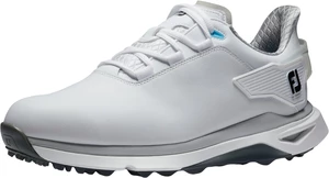 Footjoy PRO SLX Mens Golf Shoes White/White/Grey 46 Calzado de golf para hombres
