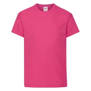 Pink T-shirt Kids Original Fruit of the Loom