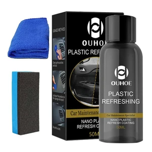 Leather Restorer Liquid Refreshing Coating Liquid For Automotive Interior Safe And Odorless Auto Interior Accessory For Door