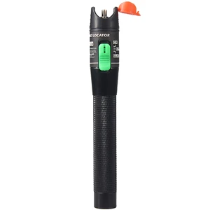 30mW FTTH Optical Fiber Tester Pen Type Red Ftth Laser Optical Fiber Light 10mW Visual Fault Locator Red Light Pen 5-30Km Rang