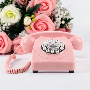Audio Guest Book Wedding Telephone Decorative Recording Phone Audio Guestbook for Wedding