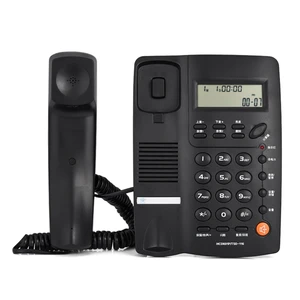 E9LB Stylish Home and Office Telephone Set Fixed Landline with Caller and Memory
