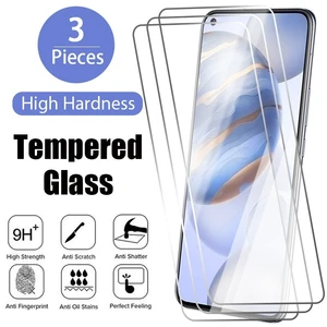3PCS Screen Protector on Honor 50 10 30 9 Lite 20 Pro Tempered Glass For Honor 8X 9X 8A 9A 8C 9C 10i 20i 30i smart phone glass