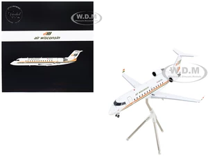 Bombardier CRJ200 Commercial Aircraft "Air Wisconsin" White with Orange and Green Stripes "Gemini 200" Series 1/200 Diecast Model Airplane by GeminiJ