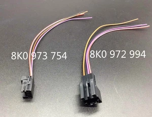 1pc 8K0 973 754 for Volkswagen Audi multicolor atmosphere lamp plug USB interface image 4 hole 8K0 972 994