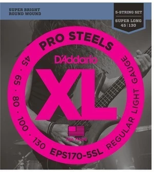 D'Addario EPS170-5SL Cuerdas de bajo