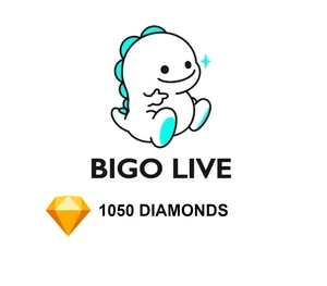 Bigo Live - 1000 + 50 Bonus Diamonds CD Key