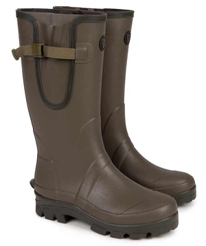 Fox Fishing Rybářská obuv Neoprene Lined Rubber Boots Camo/Khaki 43