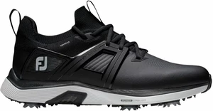 Footjoy Hyperflex Carbon Mens Golf Shoes Black/White/Grey 42,5 Calzado de golf para hombres