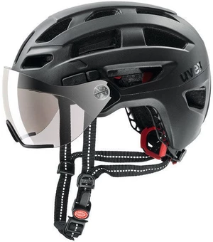 UVEX Finale Visor Black Matt 56-61 Fahrradhelm