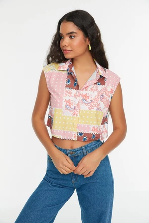 Trendyol Multi Color Printed Shirt