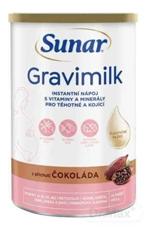 Sunar Gravimilk s príchuťou čokoláda