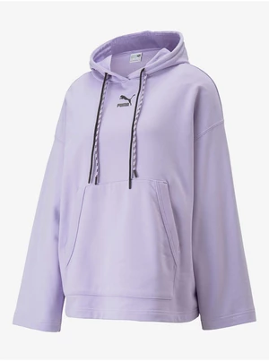 Light Purple Womens Oversize Hoodie Puma Dare To - Women