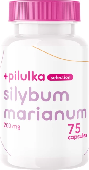 Pilulka Selection Silymarín (Pestrec mariánsky) 200 mg 75 kapsúl