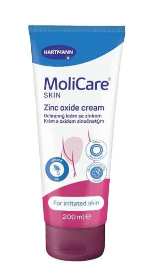 MoliCare Skin Ochranný krém se zinkem 200 ml