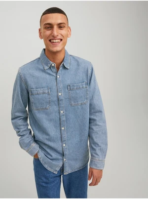 Camicia da uomo Jack & Jones Denim