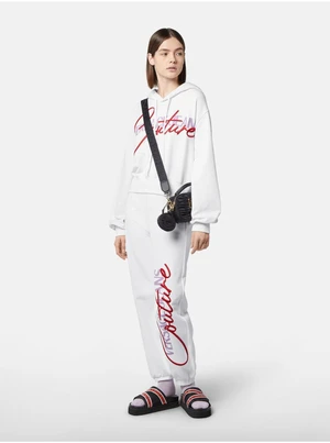 White Versace Jeans Couture Hoodie - Ladies