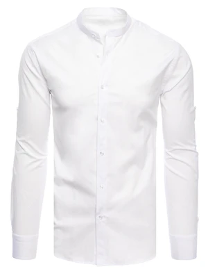 Men's Solid White Dstreet Shirt