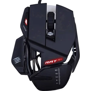 MadCatz R.A.T. 4+ herná myš USB optická čierna 9 null 7200 dpi podsvietenie, ergonomická, gélová opierka pod zápästie