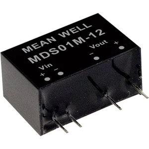 Mean Well MDS01M-12 DC / DC menič napätia, modul   84 mA 1 W Počet výstupov: 1 x