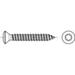 Skrutky do plechu so zápust.hlavou TOOLCRAFT, oceľové, DIN 7983, 3,9 mm x 13 mm, 100 ks