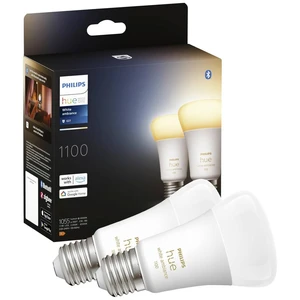 Philips Lighting Hue LED žiarovka (sada 2 ks) 871951429125600 En.trieda 2021: F (A - G) Hue White Ambiance E27 Doppelpac