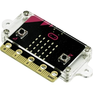 TRU COMPONENTS  SBC skriňa Vhodné pre: micro:bit vrátane upevňovacích jazýčkov priehľadná