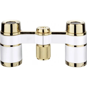 Eschenbach Collezione la Scala kukátko 3 x 18 mm perlovo biela, zlatá