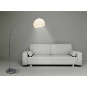 Brilliant Vessa 92940/75 stojanová lampa  E27 60 W  chróm, biela