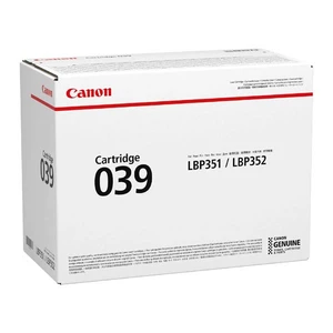 Canon CRG-039 čierný (black) originálny toner