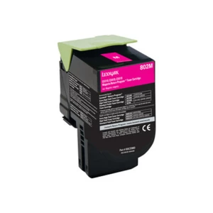 Lexmark 80C20M0, magenta, 1000 str., return, originálny toner