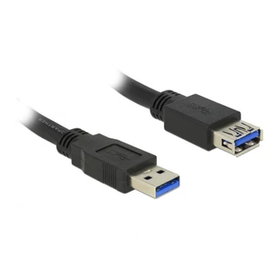 Delock #####USB-Kabel #####USB 3.2 Gen1 (USB 3.0 / USB 3.1 Gen1) #####USB-A Stecker, #####USB-A Buchse 5.00 m čierna poz