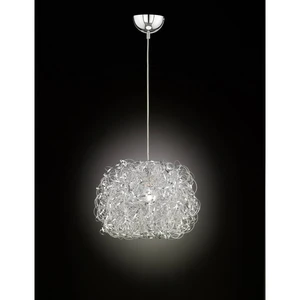 WOFI FORTUNE 6368.01.70.7000 závesné svietidlo LED  E27  60 W strieborná