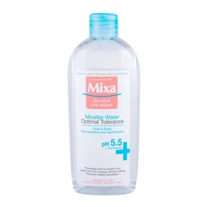 Mixa Optimal Tolerance 400 ml micelárna voda pre ženy na veľmi suchú pleť; na citlivú a podráždenú pleť; proti začervenanej pleti