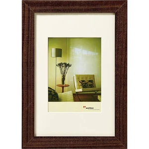 walther+ design HO030N vymeniteľný fotorámček Formát papiera: 20 x 30 cm  orešáková