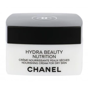 Chanel Hydra Beauty Nutrition 50 g denný pleťový krém pre ženy na zmiešanú pleť; na citlivú a podráždenú pleť