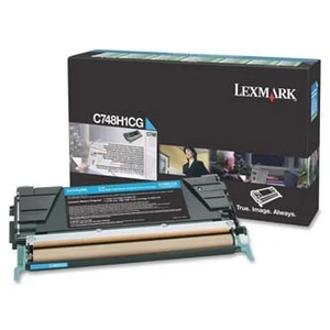 Lexmark C748H1CG azurový (cyan) originální toner