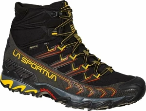 La Sportiva Ultra Raptor II Mid GTX Black/Yellow 44 Pánske outdoorové topánky