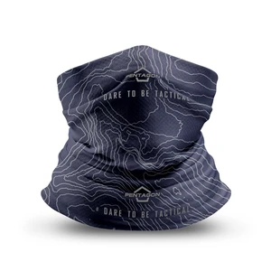 Nákrčník Skiron Topographic Pentagon® – Modrá (Farba: Modrá)